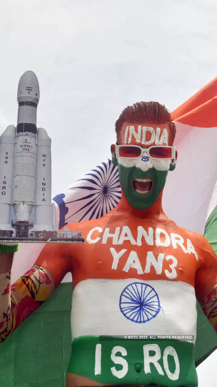 ​Nation celebrates Chandrayaan-3 landing on Moon​
