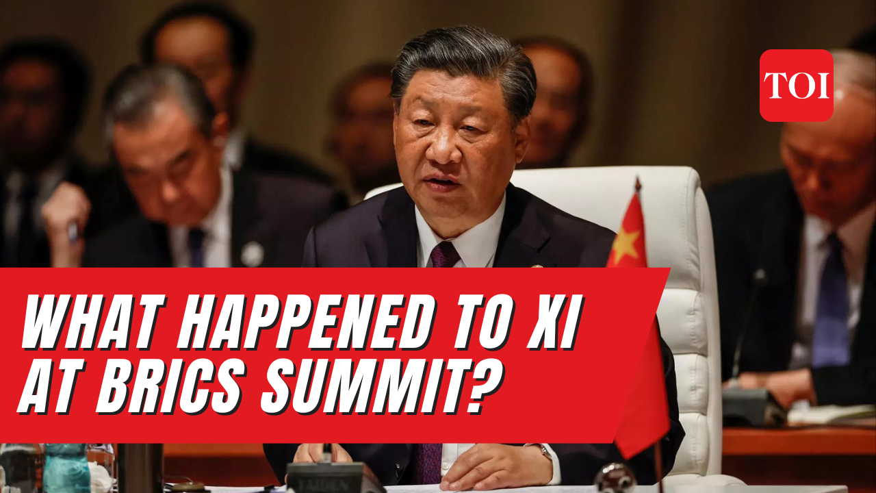 Brics Summit 2023 Chinas Xi Jinping Skips A Scheduled Brics Speech