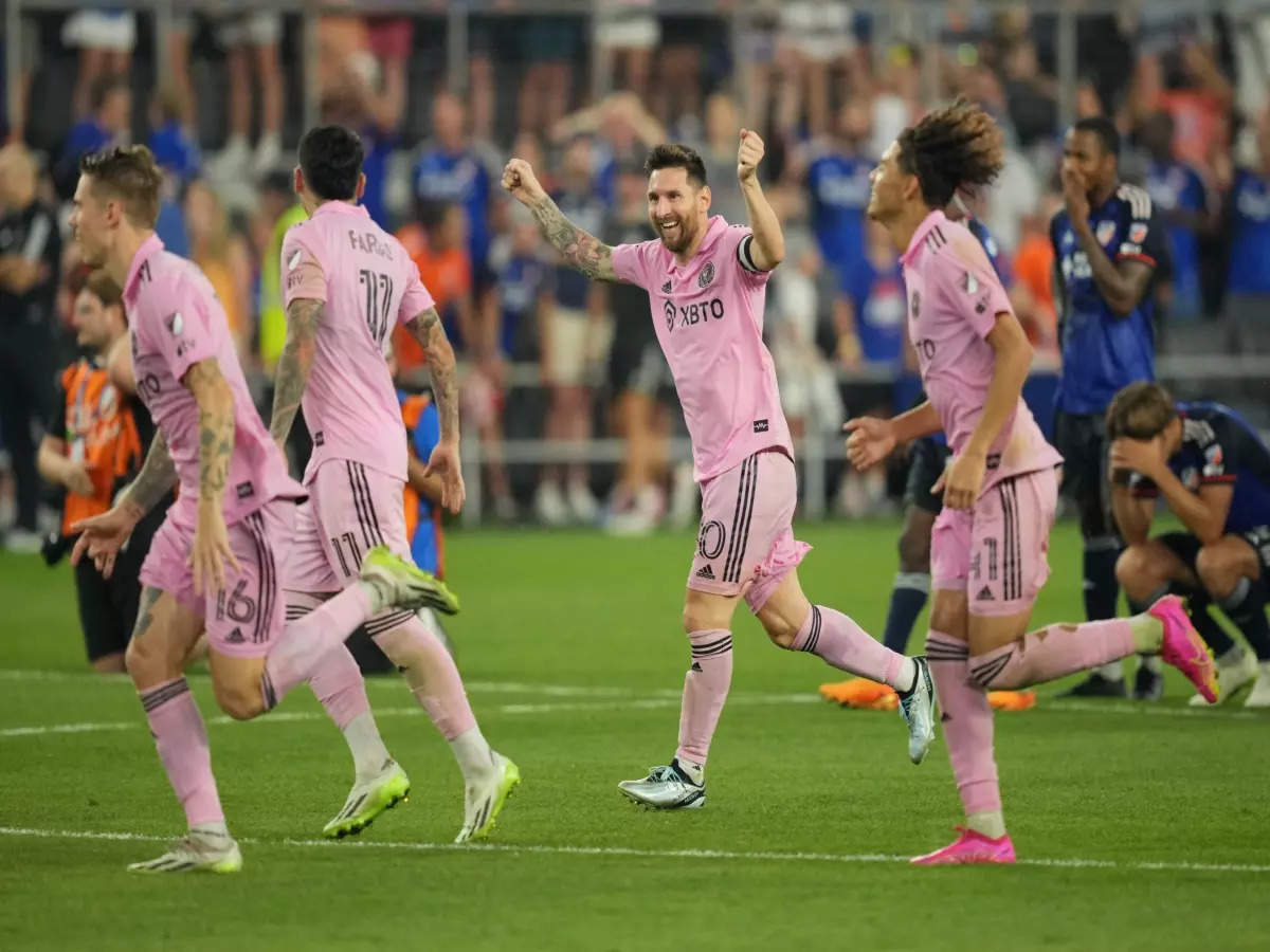 In pictures: Lionel Messi shines with two assists, penalty to power Inter Miami to US Open Cup final