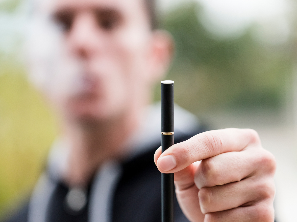 E cigarette use for just 30 days can cause serious breathing