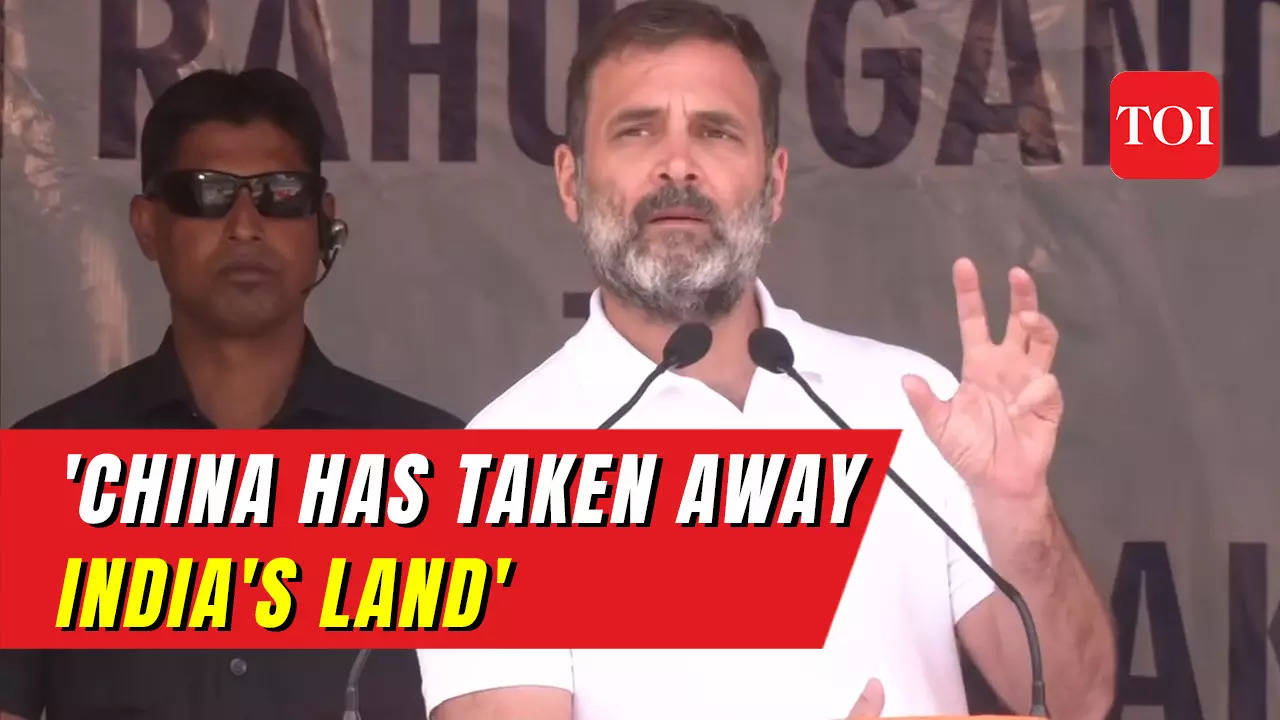 'China Has Taken Away India's Land', Says Rahul Gandhi A Day After PM ...