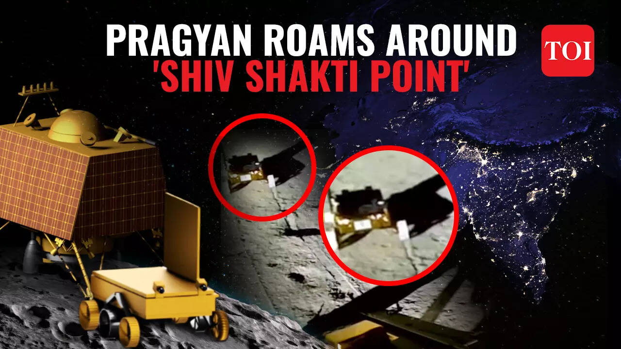 Chandrayaan-3: ISRO shares new video of Pragyan rover roaming around ...