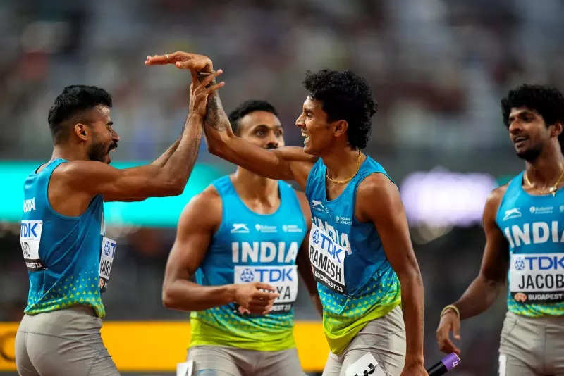 World Athletics Championships 2023 Indian Mens 4x400m Relay Team Breaks Asian Record See 3846