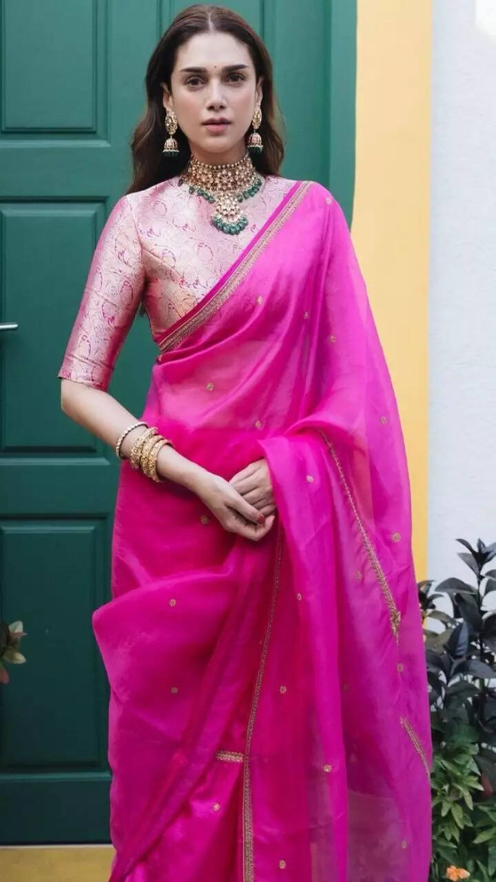 Rakhi 2023: Celeb-inspired dreamy saree looks
