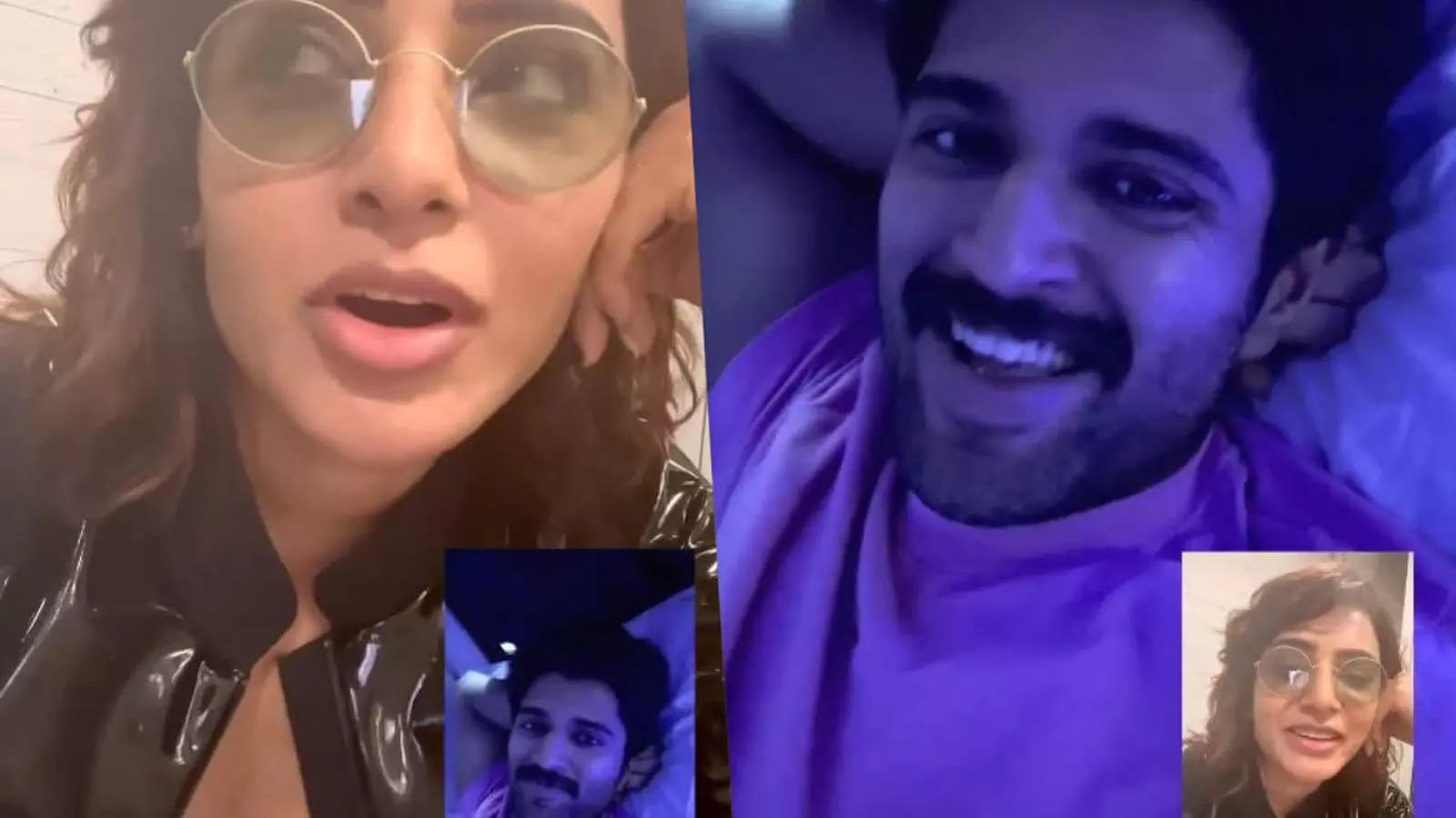 WATCH: Vijay Deverakonda plays Knock Knock game with Samantha Ruth ...