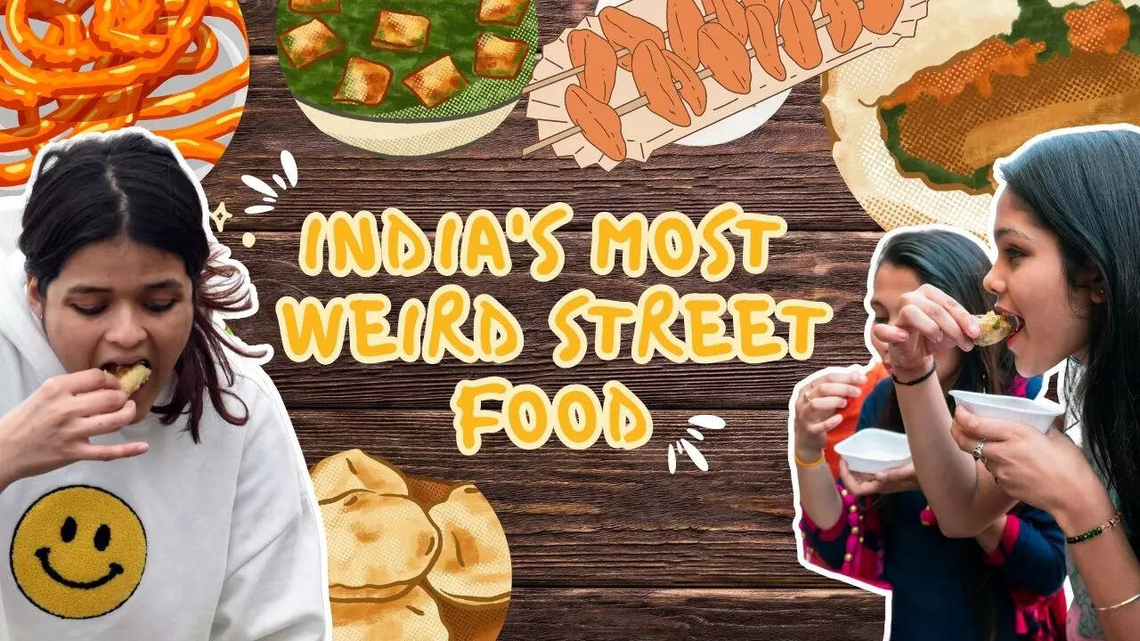 Indians react to weirdest street food!