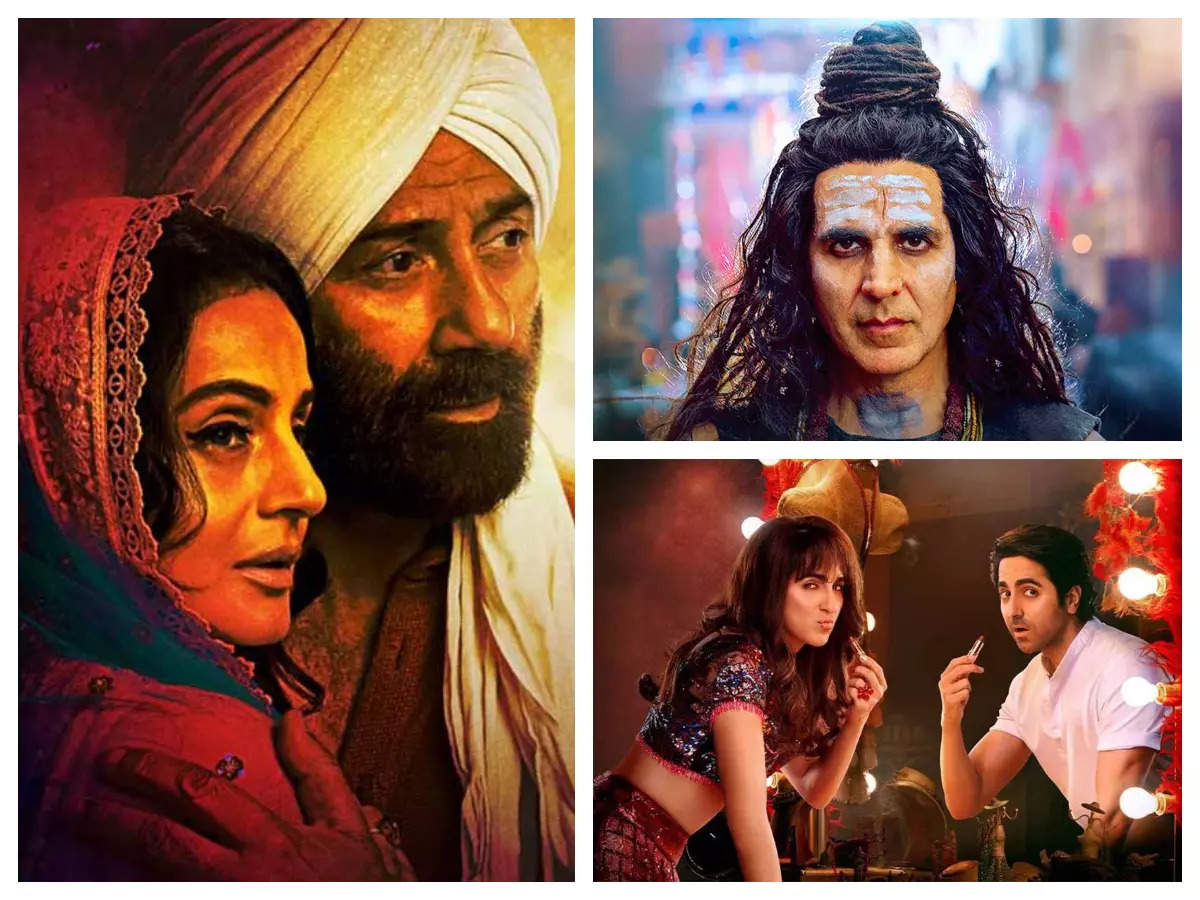 ‘Gadar 2′, OMG 2′, Dream Girl 2’: Sequels that ruled at the box office in 2023  | The Times of India