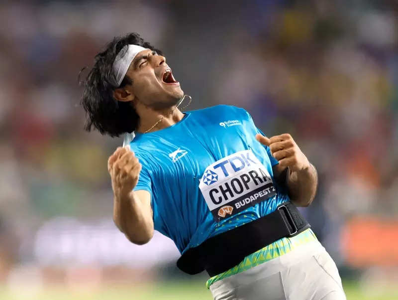 Neeraj Chopra Scripts History As He Wins Gold At 2023 World Athletics