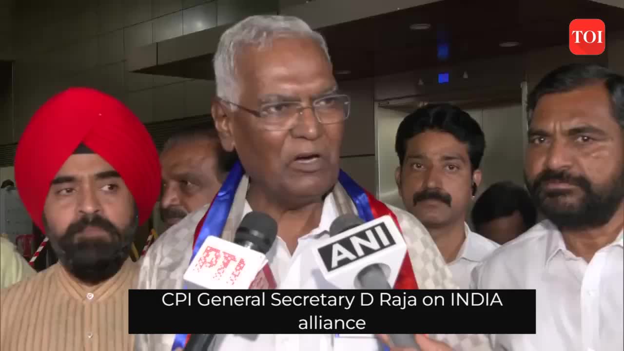 CPI General Secretary D Raja on INDIA alliance