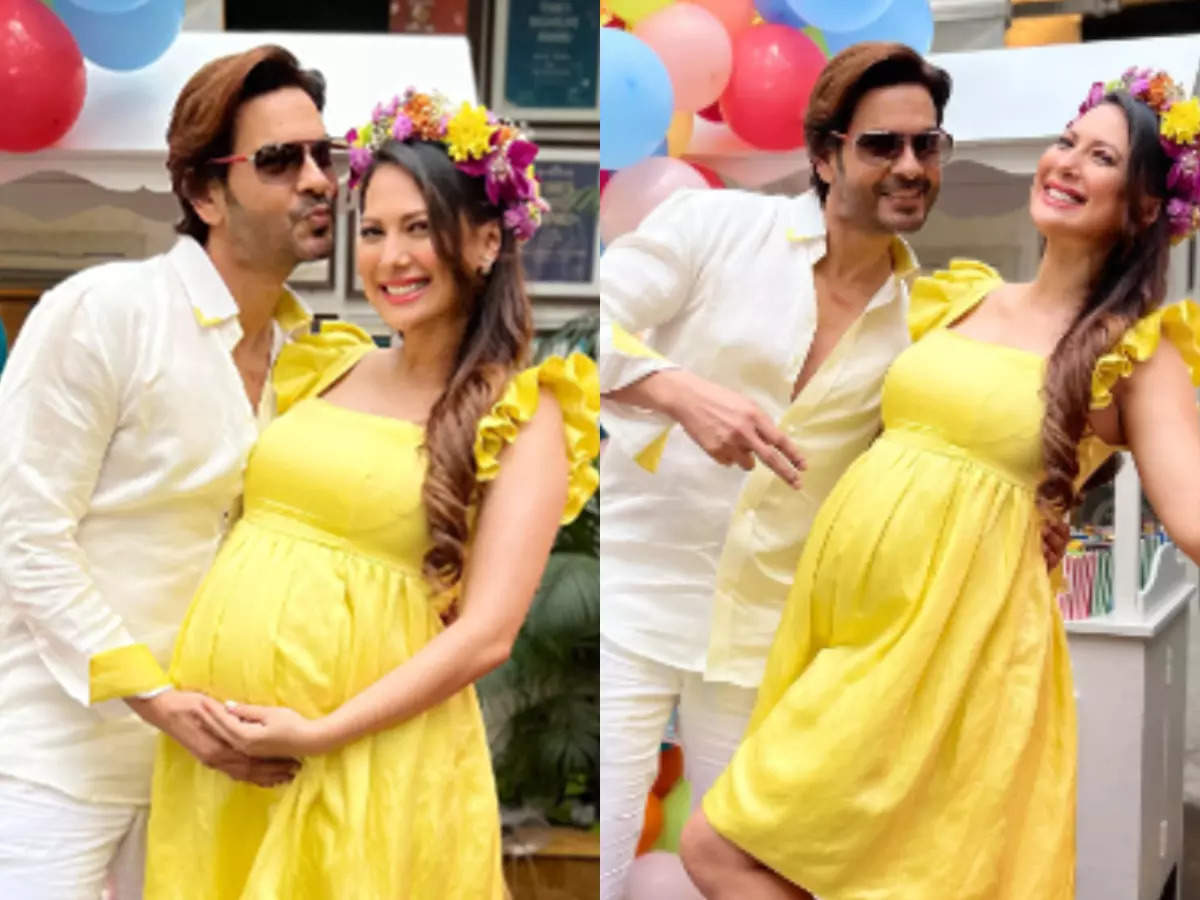 Rochelle Rao and Keith Sequeira's magical baby shower moments, see pictures