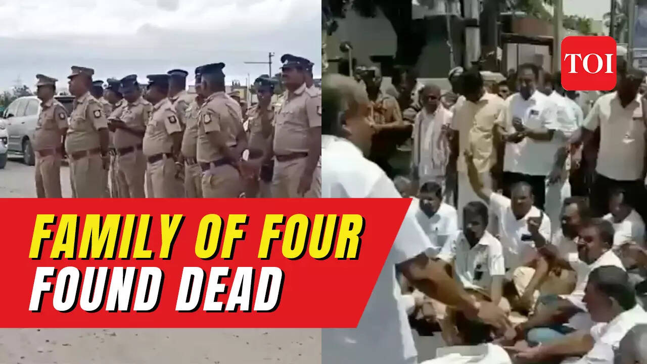 4 members of a family found dead in Tamil Nadu village, case filed