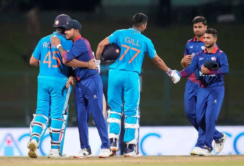 Asia Cup 2023: India defeat Nepal by 10 wickets to qualify for Super 4s, see pictures