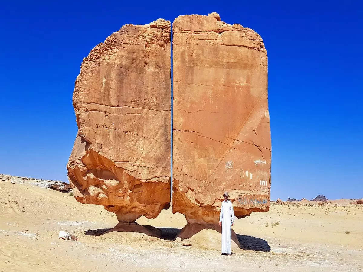 Saudi Arabia’s Al Naslaa Rock Formation: Nature’s masterpiece or ...