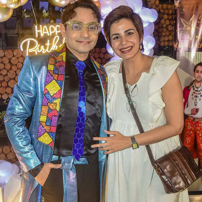 From Kirti Kulhari to Eijaz Khan, TV celebrities grace Palash Dutta's birthday party