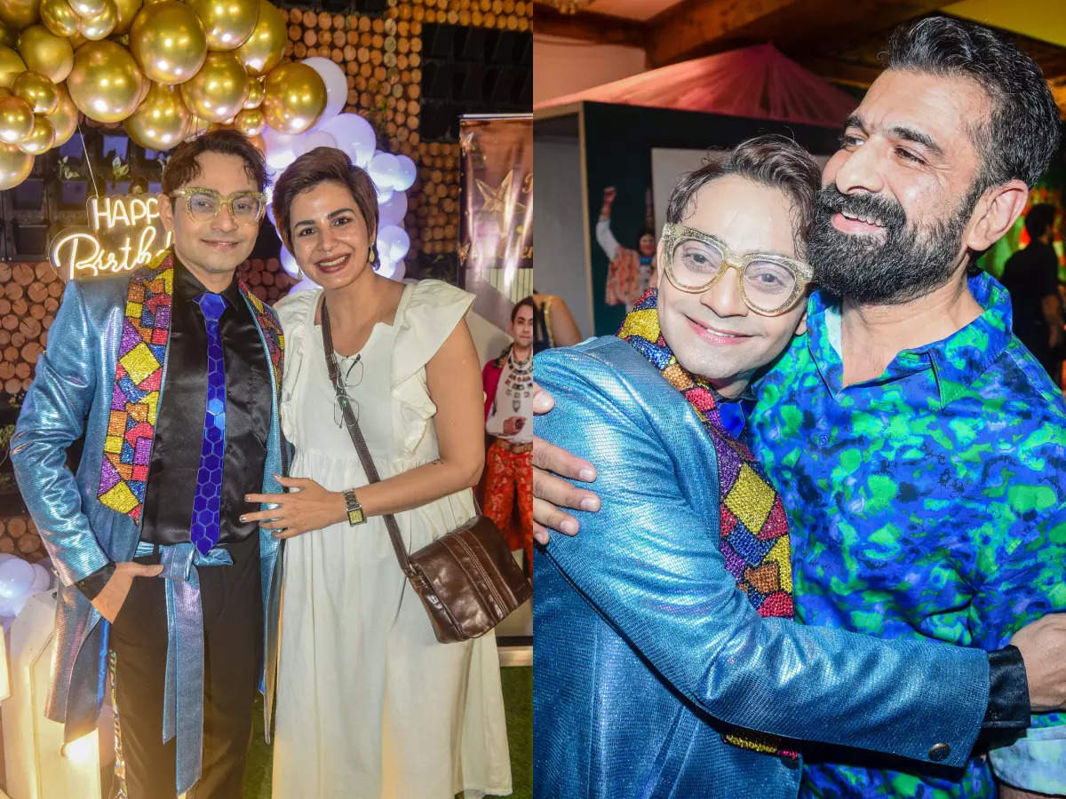 From Kirti Kulhari to Eijaz Khan, TV celebrities grace Palash Dutta's birthday party