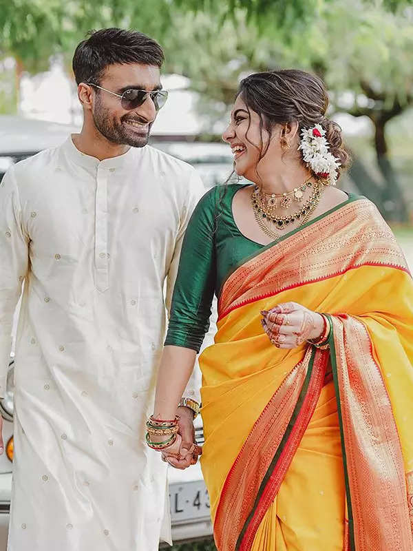 Malayalam star Meera Nandan's joyous engagement to businessman Sreeju captured in dreamy pictures