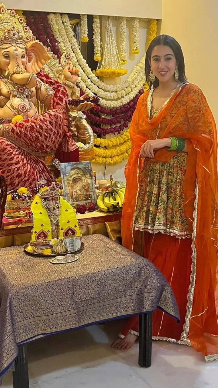 Ganesh Chaturthi 2021: Inside Sara Ali Khan's Festivities, With