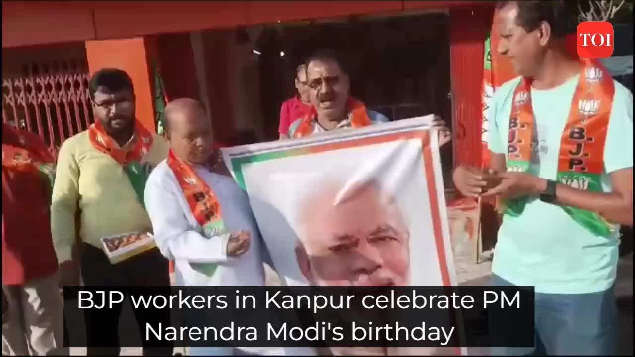 Supporters Celebrate The 73rd Birth Anniversary Of Prime Minister ...