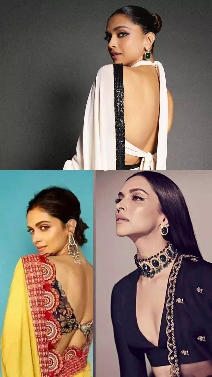 saree hot look of bollywood actresses  Indian beauty saree, Backless blouse  designs, Silk lehenga