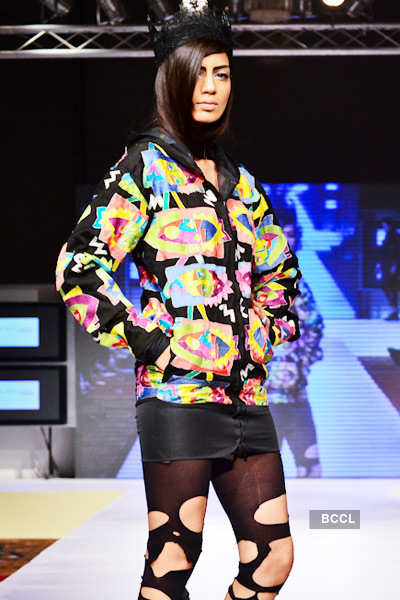 A Model Presents A Creation By Designer Syed Mohammad Rizwanullah