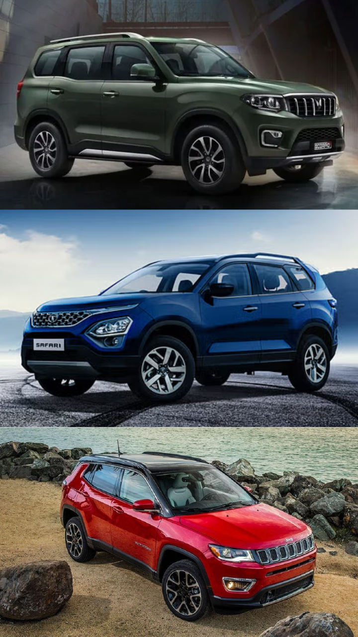 Most popular mid-size SUVs in August 2023: Mahindra Scorpio-N to Jeep  Compass