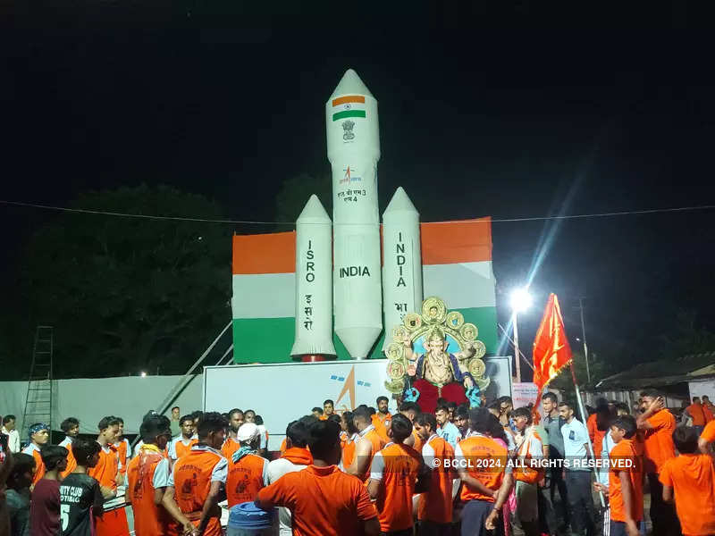 From Chandrayaan-3 to eco-friendly Ganpati: Unique pandals illuminate Ganesh Chaturthi celebrations