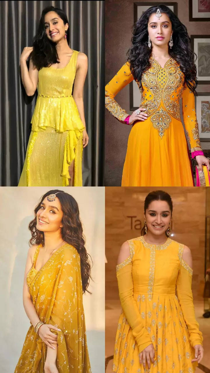 Shraddha Kapoor's Best Yellow Dress Moments | Times of India