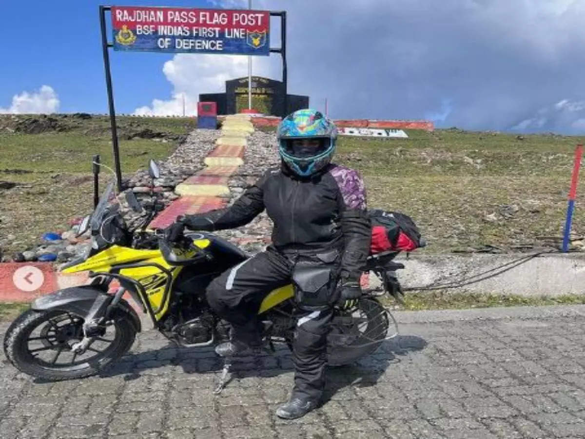 This woman biker from Chennai has travelled 9000 km in India, and is now planning a Saudi trip!