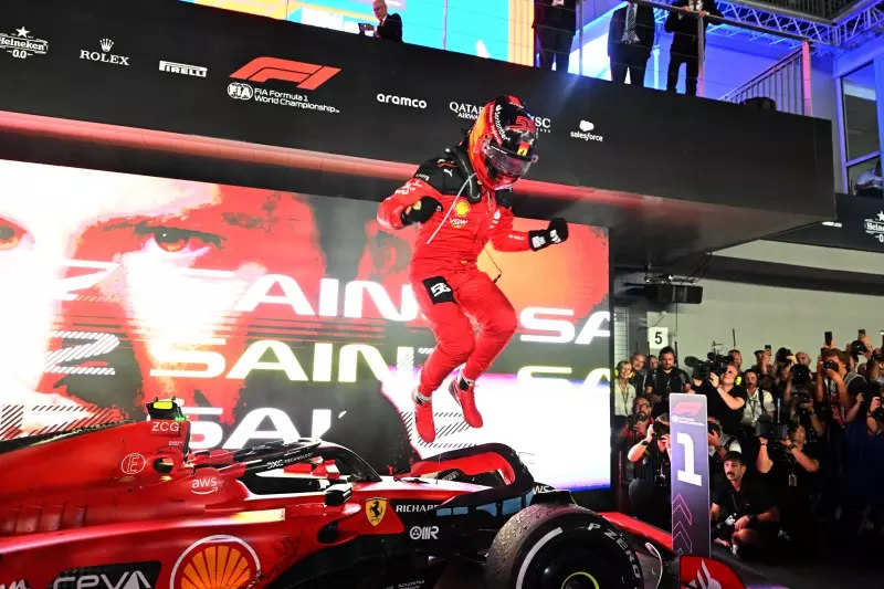 In pictures: Carlos Sainz wins his 2nd career race at F1 Singapore Grand Prix