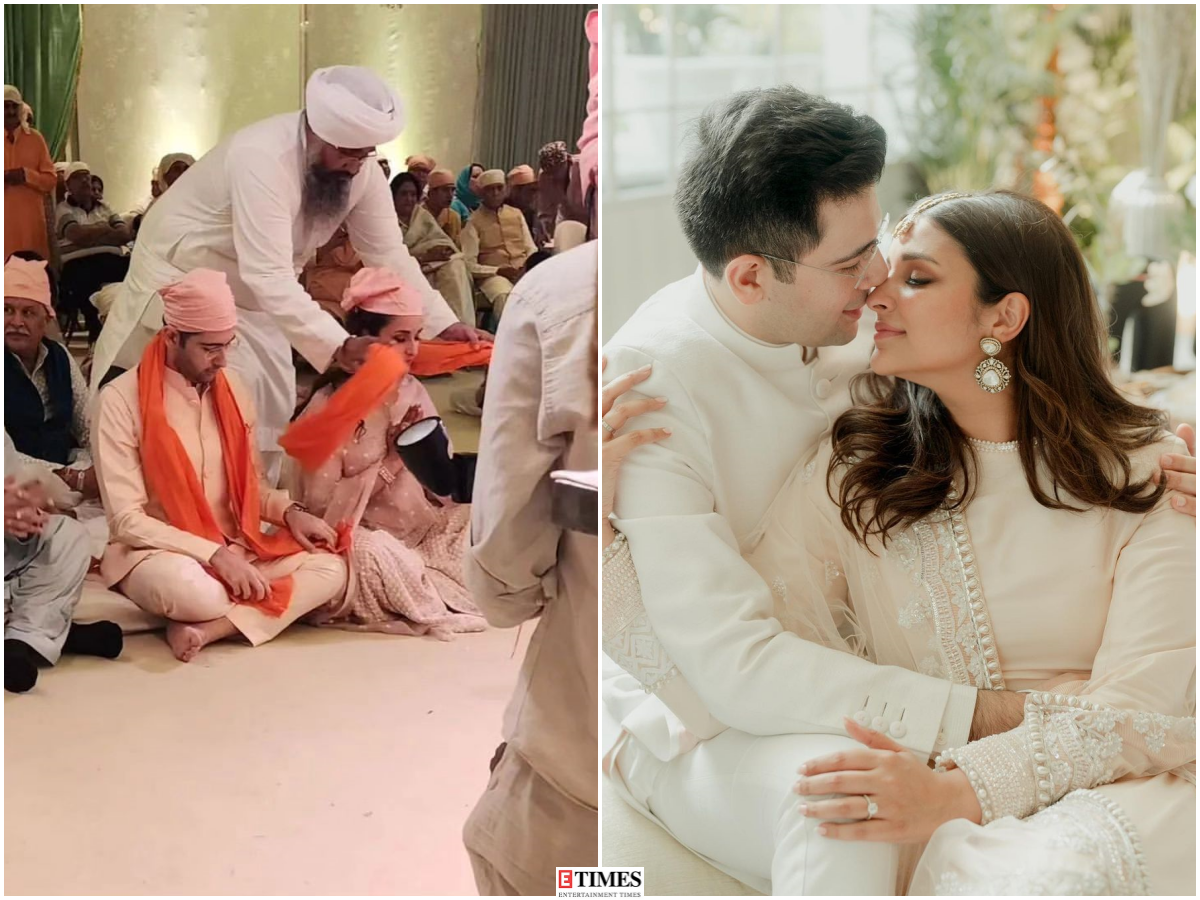 Parineeti Chopra and Raghav Chadha's pre-wedding festivities begin, pictures from ardas ceremony and sufi night go viral