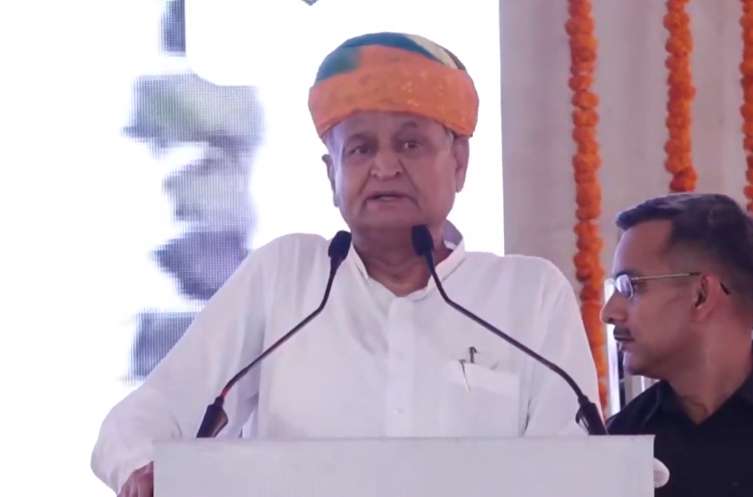 Rajasthan CM Ashok Gehlot visits Rajiv Gandhi Rural Olympics2023