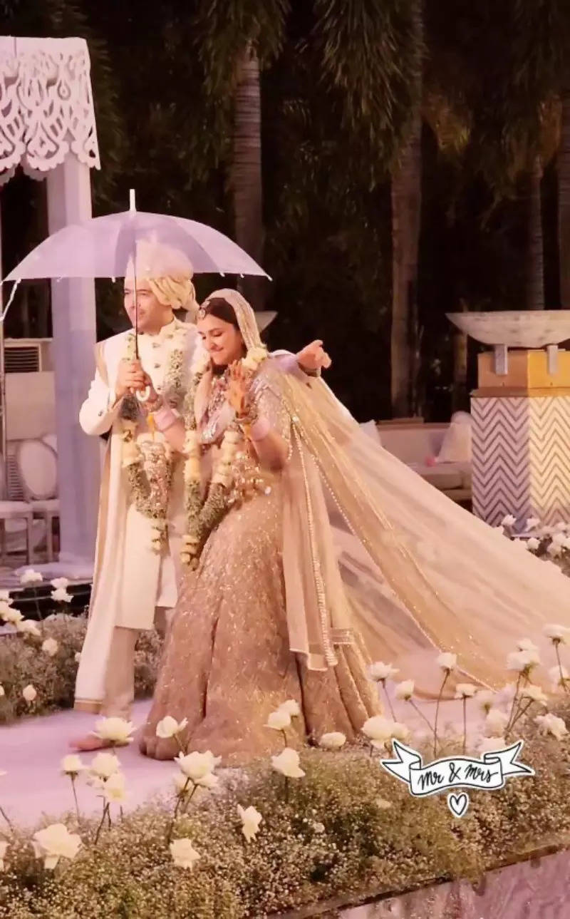 Unseen pictures from Parineeti Chopra and Raghav Chadha’s dreamy fairytale wedding