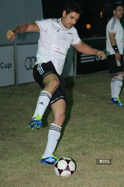 John plays at Audi Generation Cup