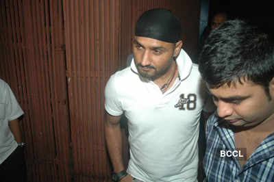 Harbhajan Singh's b'day bash