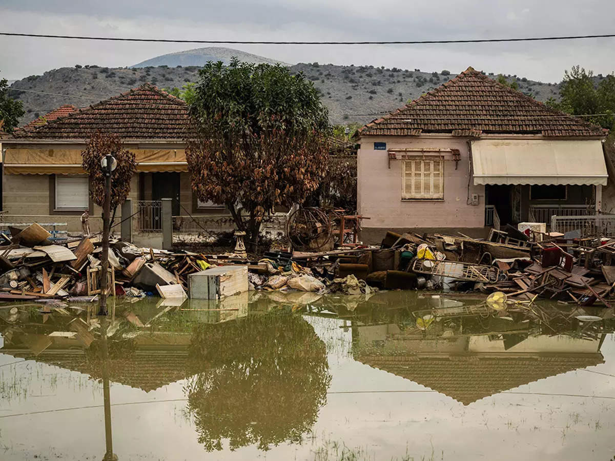 Greece Undertakes Cleanup Following Storm Daniel | Photogallery - ETimes