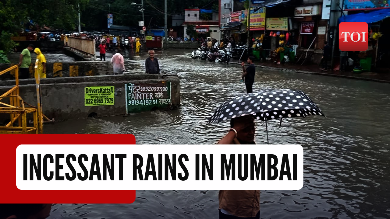 Mumbai Rains Incessant Downpour In Maximum City Causes Waterlogging