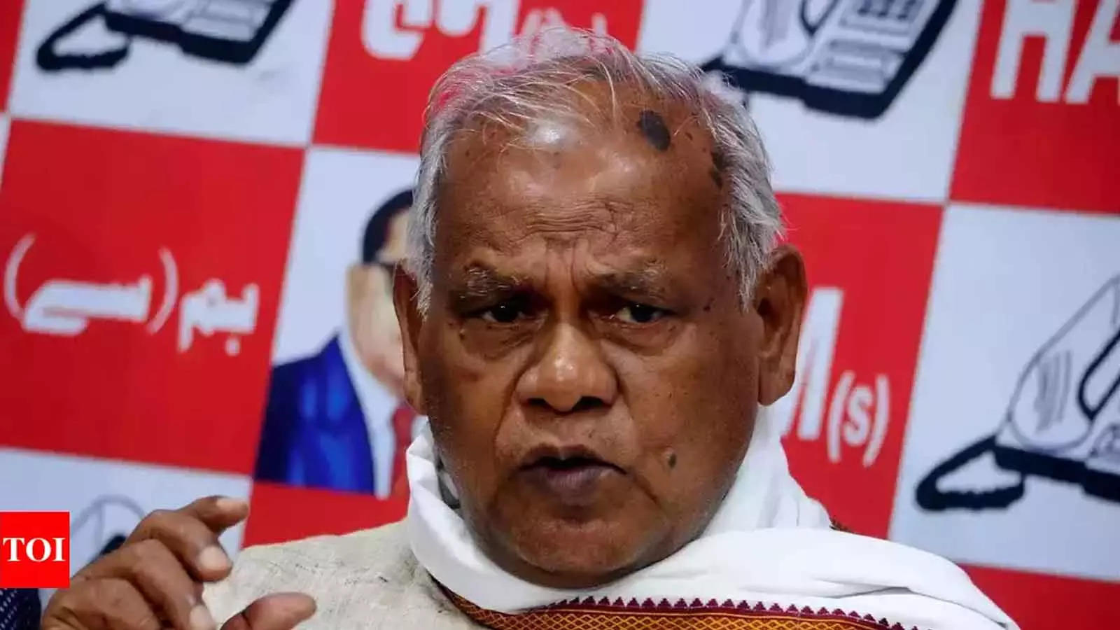 Nothing Wrong Jitan Ram Manjhi On Manoj Jhas Thakur S Poem In Rajya