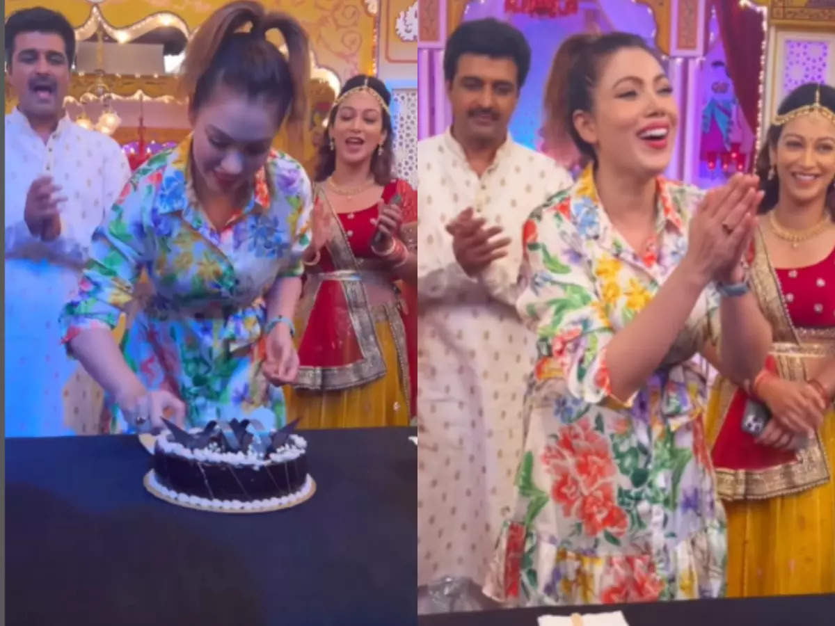 Munmun Dutta shares glimpse of her birthday celebrations on the set of TMKOC