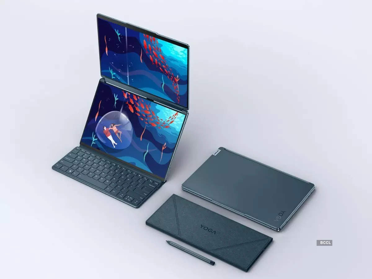 Lenovo Yoga Book 9i laptop with two 13.3-Inch 2.8K OLED displays launched in India