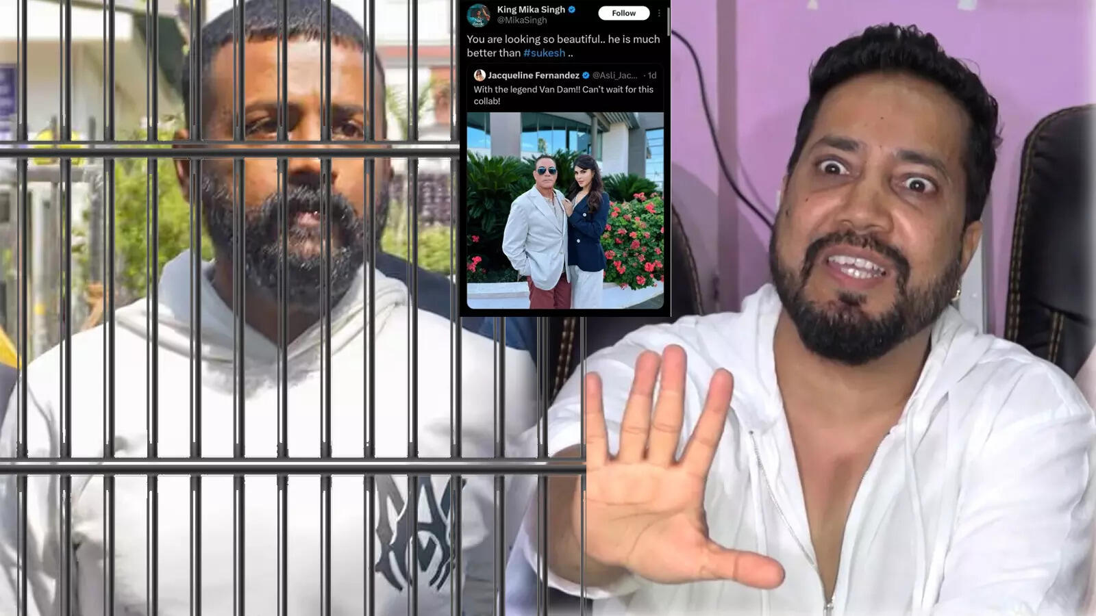 Angry Sukesh Chandrashekhar sends legal notice to Mika Singh over his ...