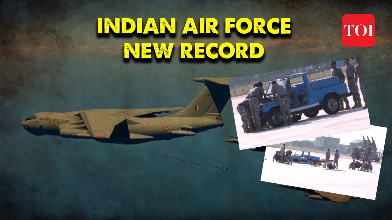 Watch: Indian Air Force personnel dismantle and reassemble jeep in less ...