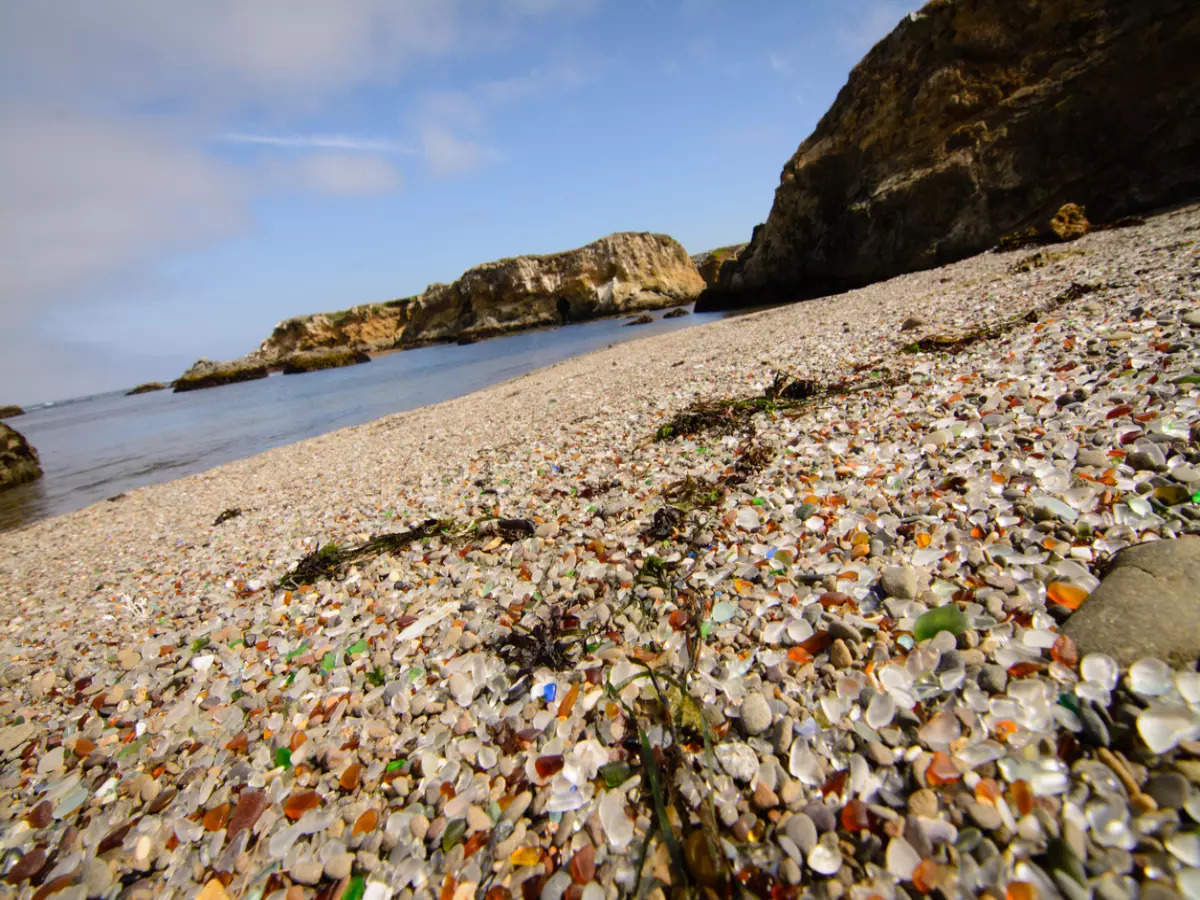 Glass Beach, California: When nature turns trash into tourist ...