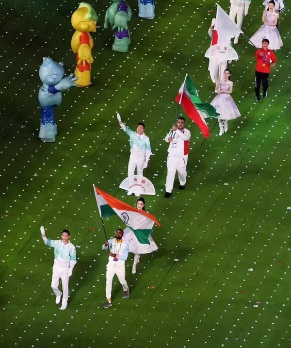 Asian Games 2023 Closing Ceremony: PR Sreejesh Leads India As Flag ...