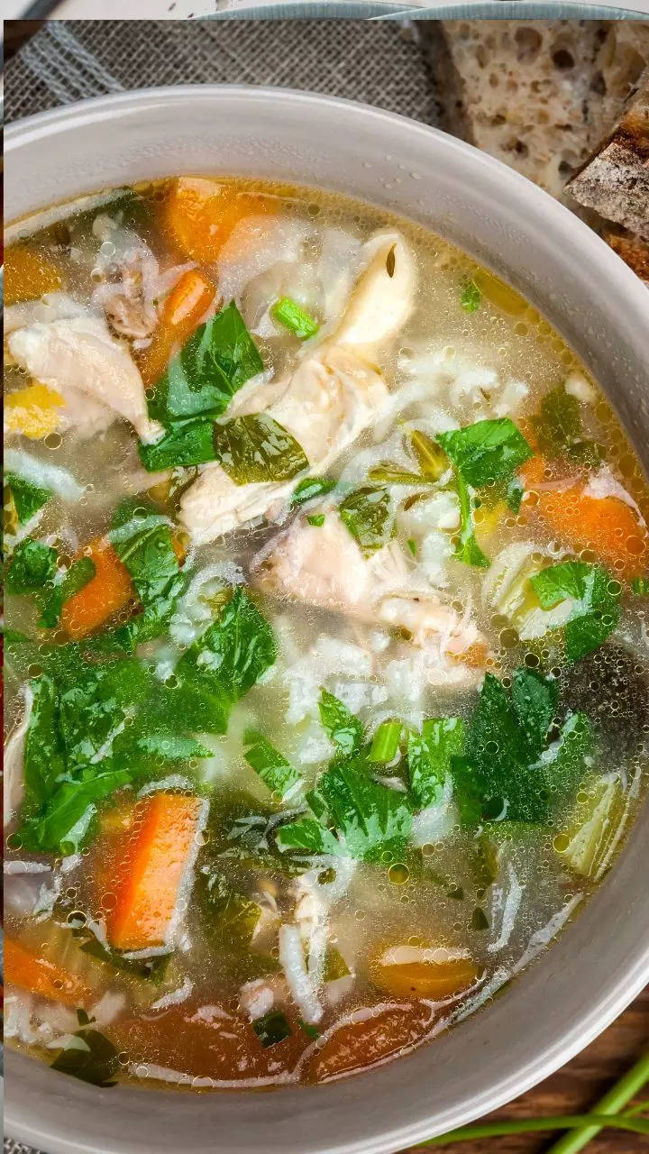 Chicken spinach deals soup