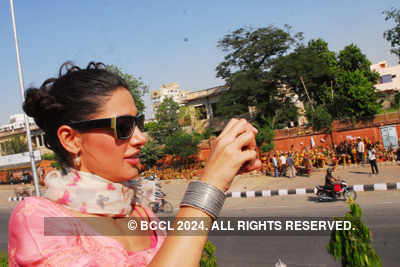 Ranbir, Nargis @ 'Rockstar' promotion