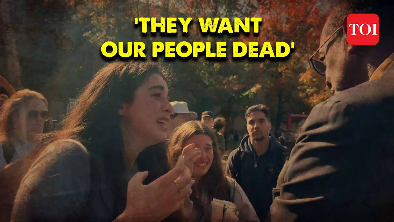 After witnessing pro-Palestinian rally, Jewish students break down at