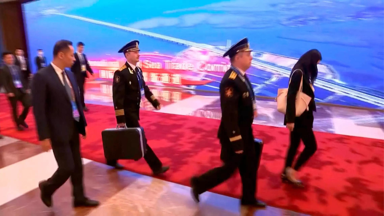 In Pics Russias Nuclear Football Makes Rare Appearance During Putins China Visit 4930