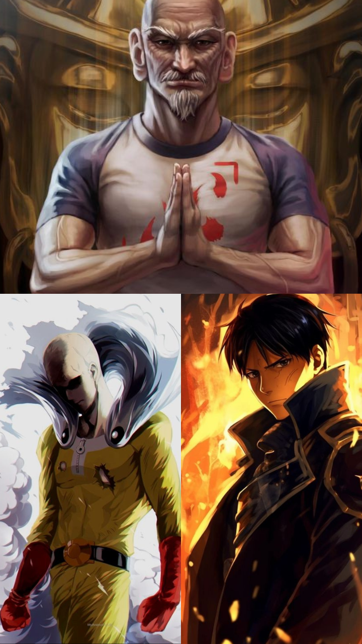 Anime, Saitama, OnePunch-Man, 720x1280 wallpaper