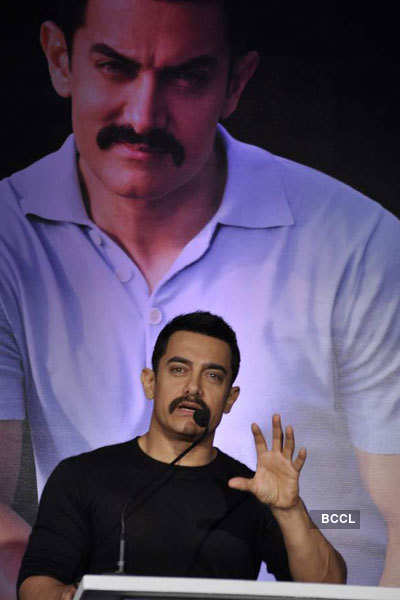 Aamir Khan at show announcement