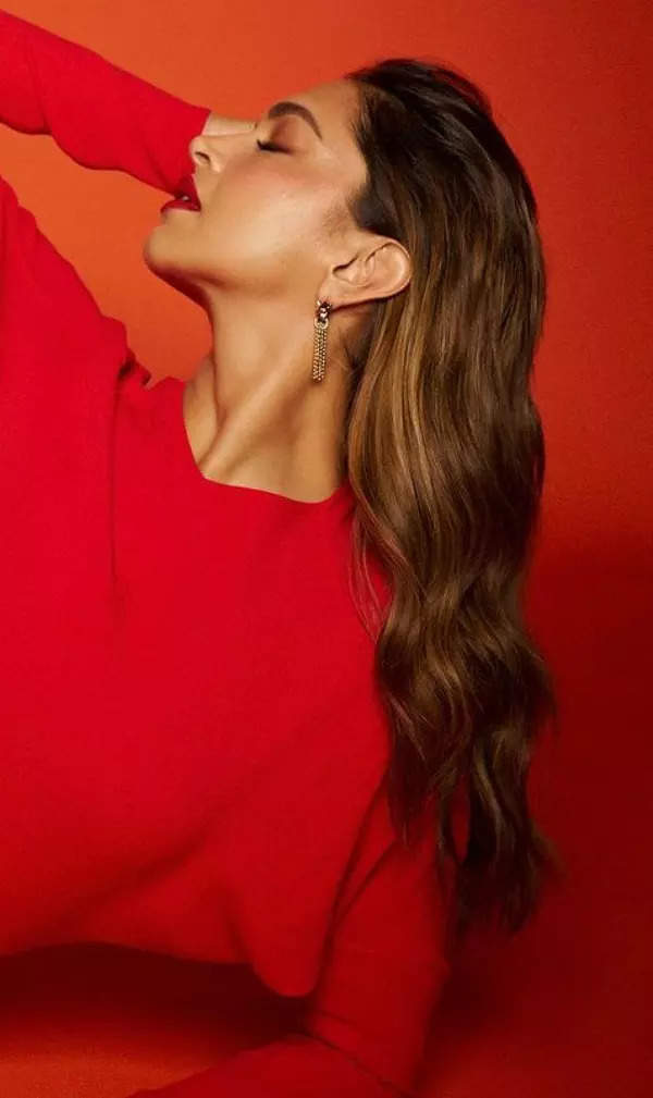 Deepika Padukone is a fashion force to be reckoned with in fiery red dress, see pictures